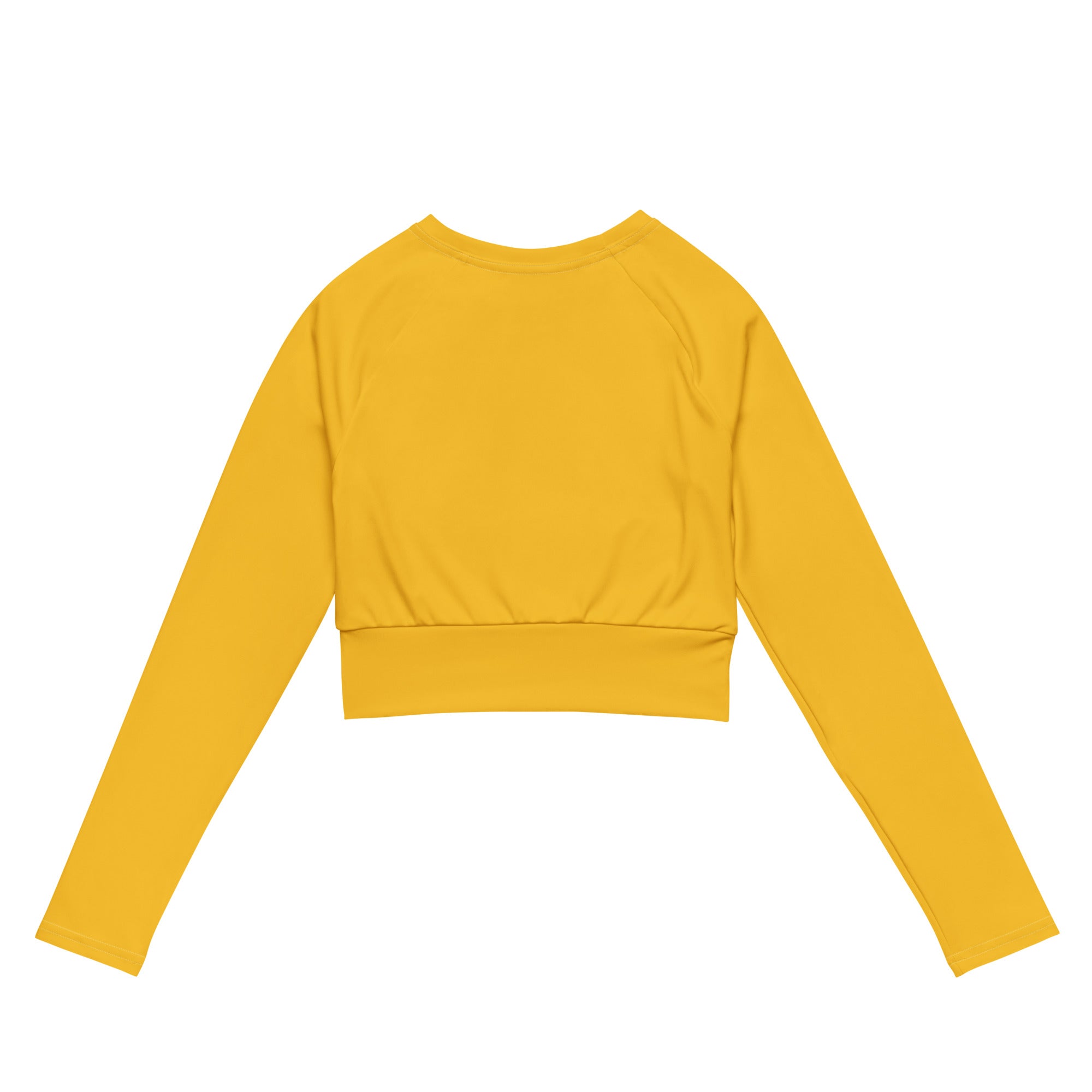 Servin' Up Cakes Recycled long-sleeve crop top