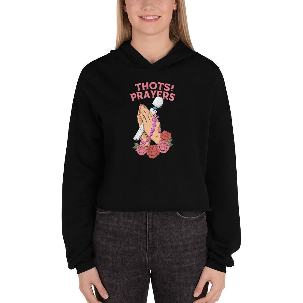 Say a Prayer Crop Hoodie
