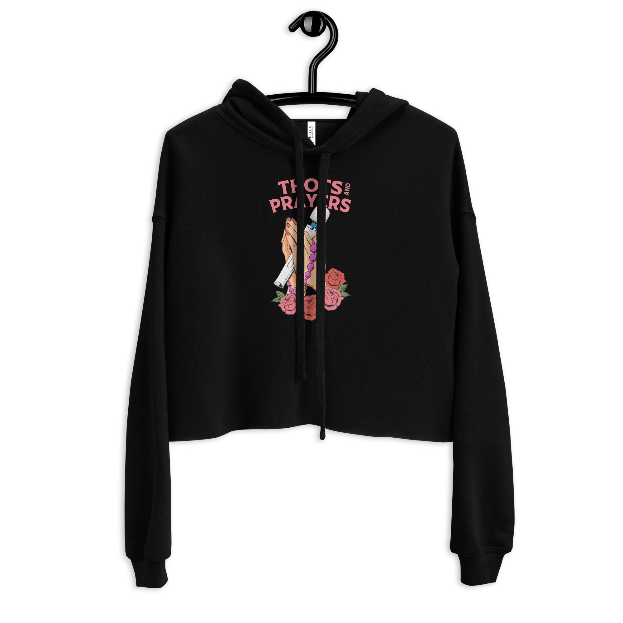 Say a Prayer Crop Hoodie