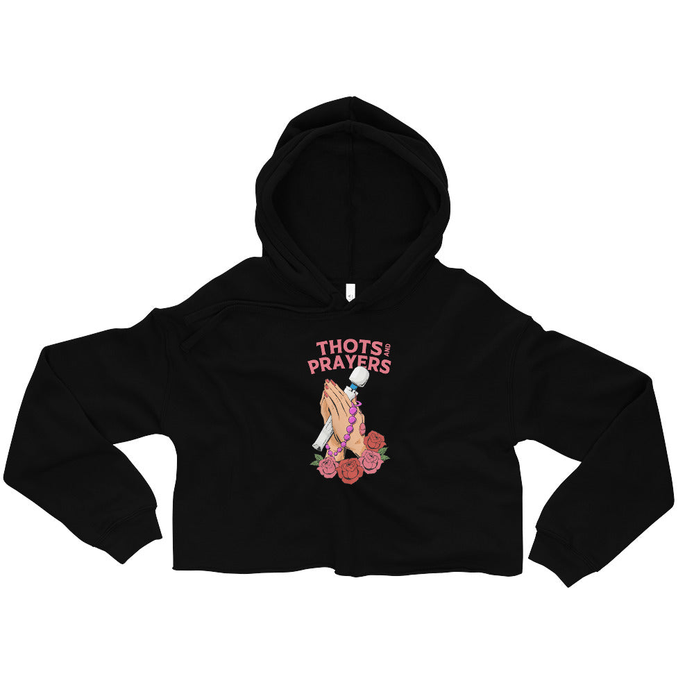 Say a Prayer Crop Hoodie