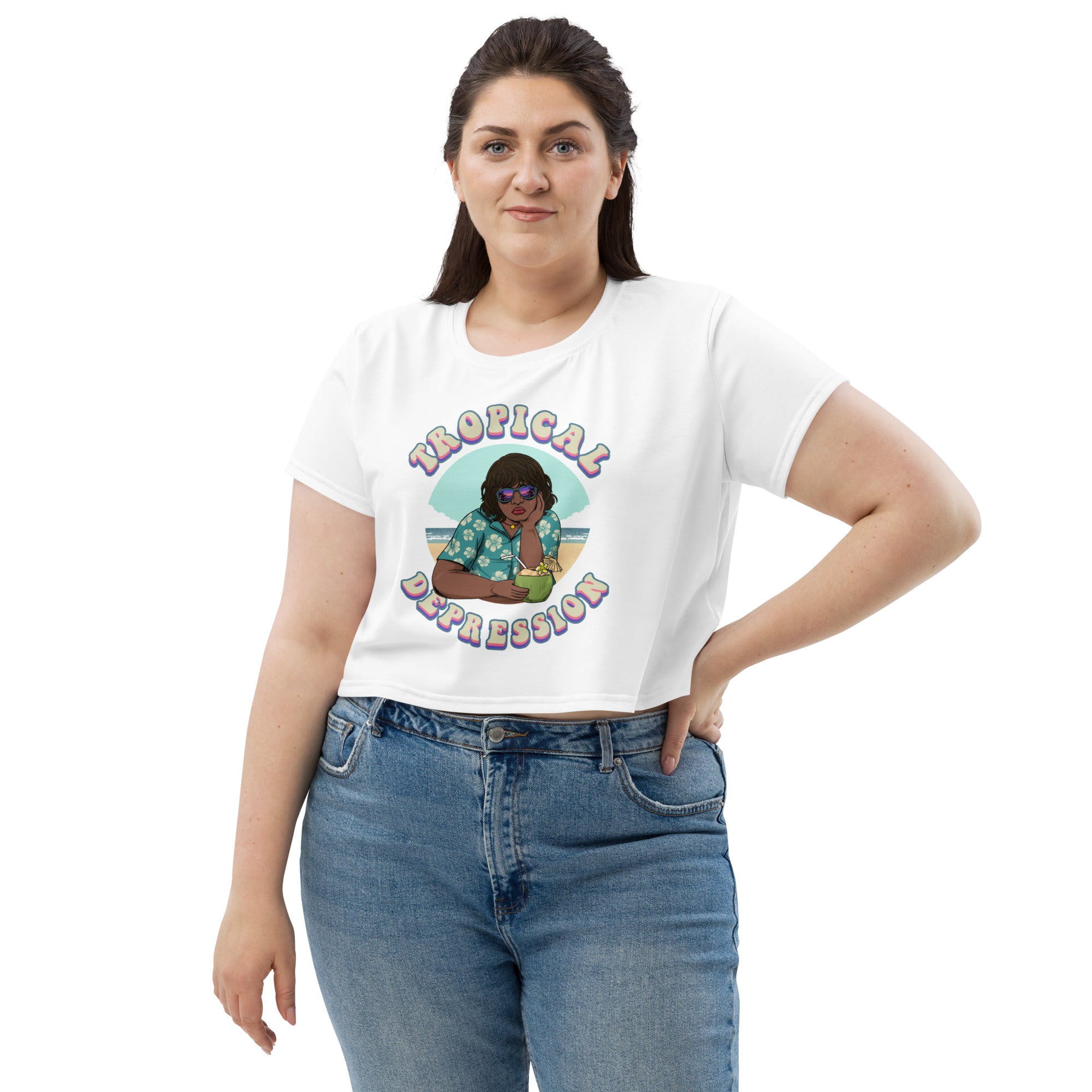 Tropical Depression Crop Tee