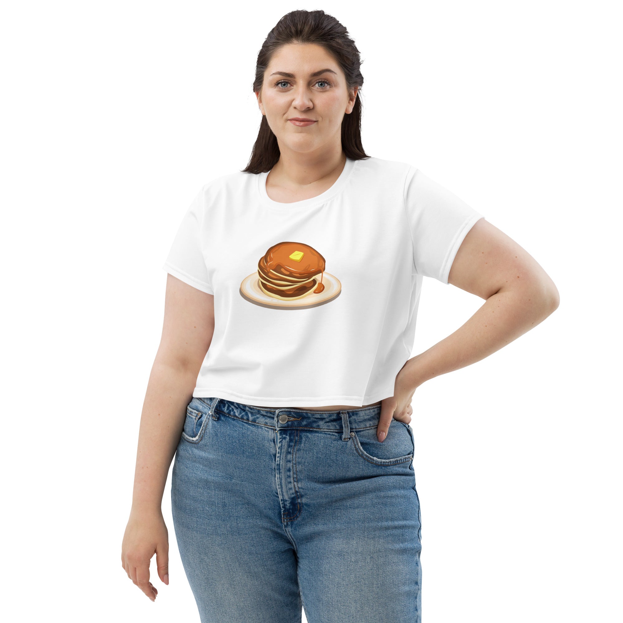Servin' Up Cakes Crop Tee