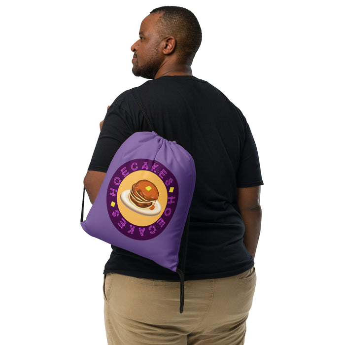 Hoecakes Drawstring bag