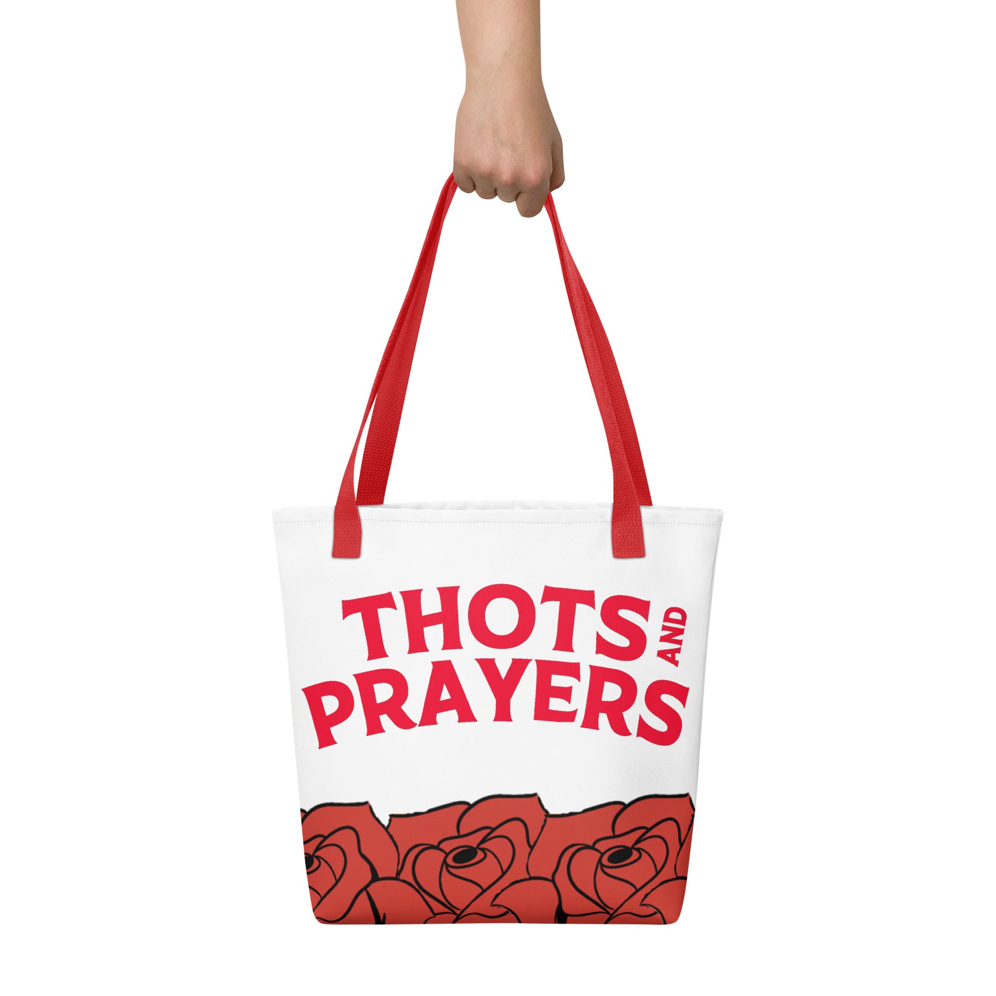 Red Roses Tote bag