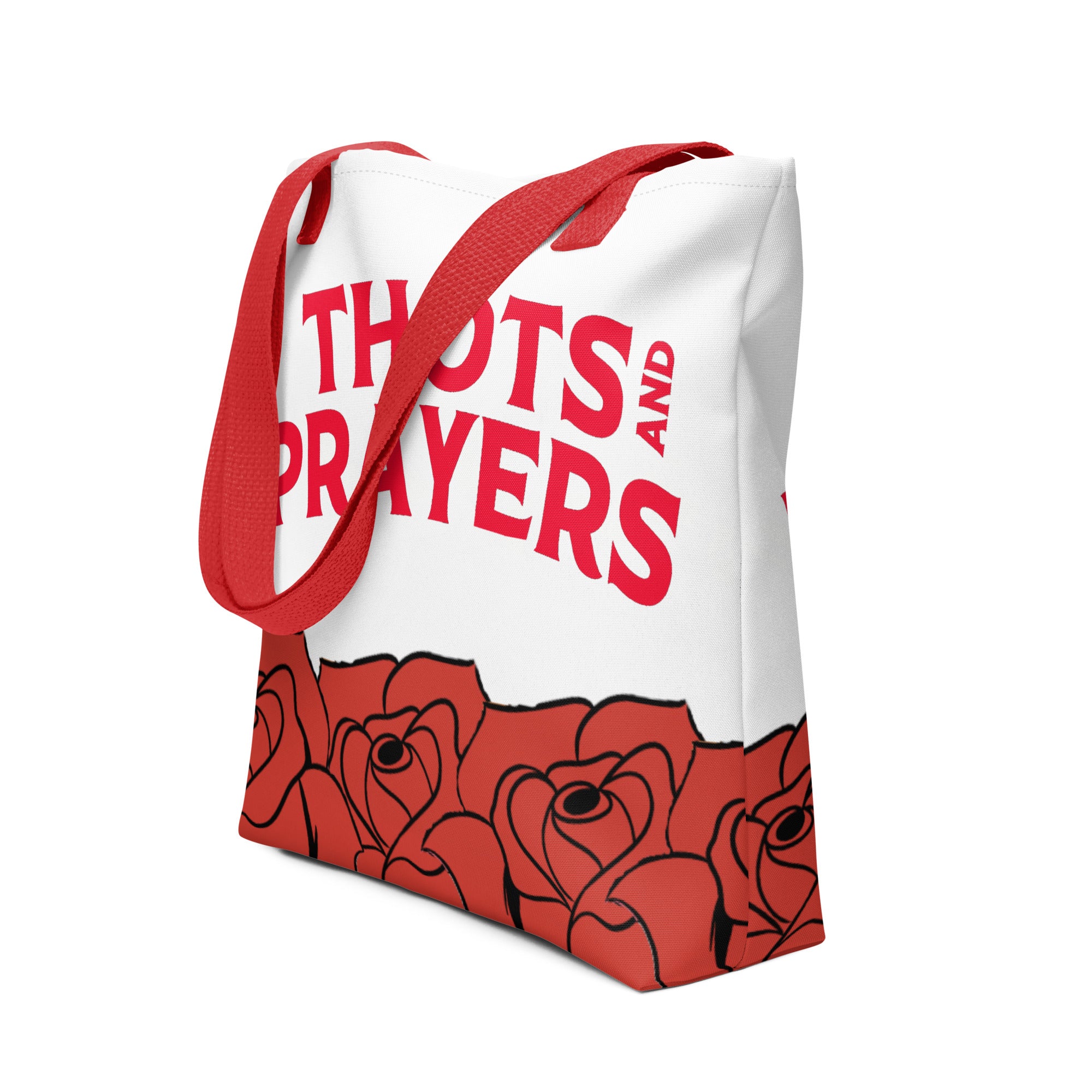 Red Roses Tote bag