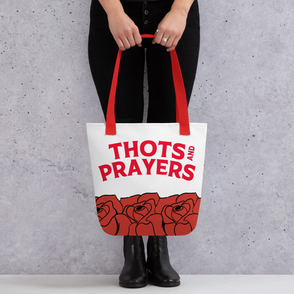 Red Roses Tote bag