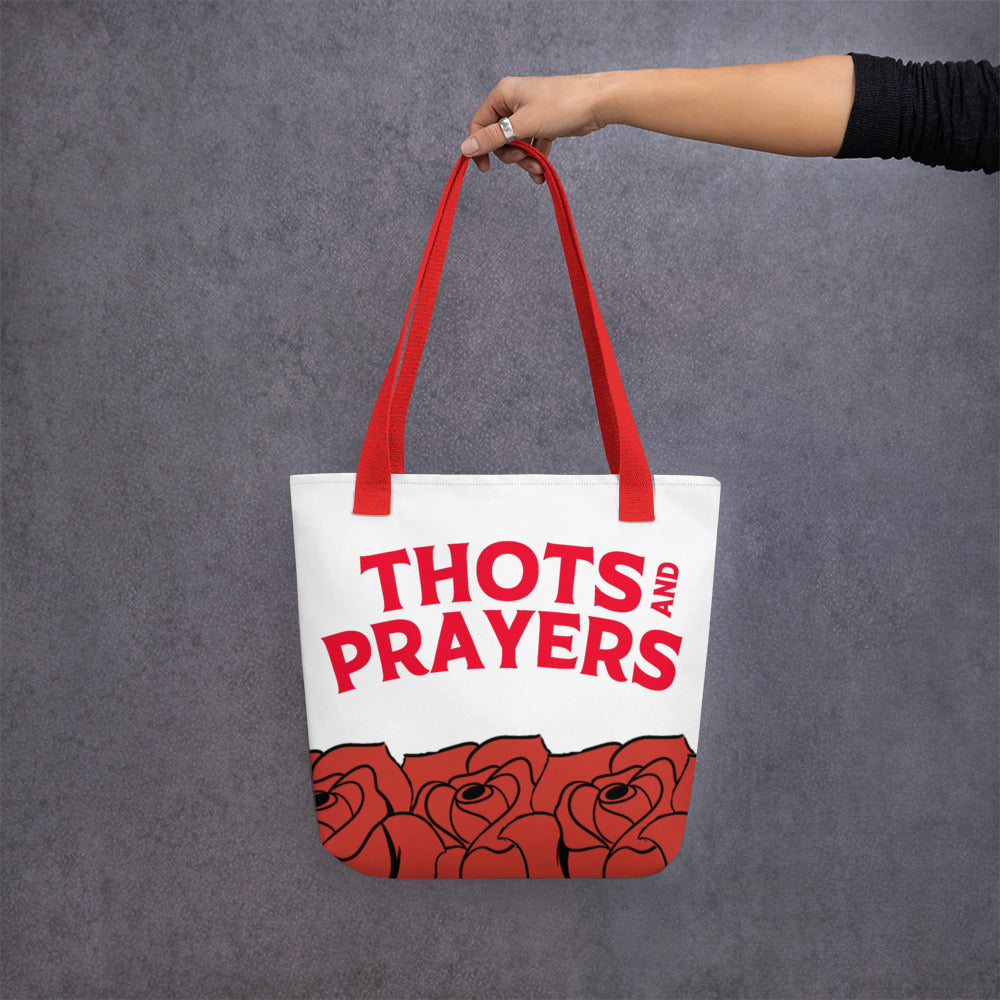 Red Roses Tote bag