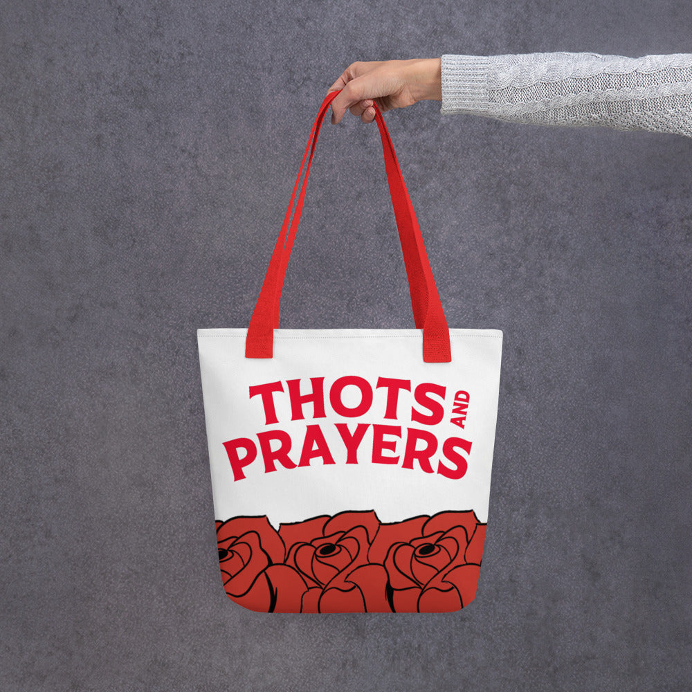 Red Roses Tote bag